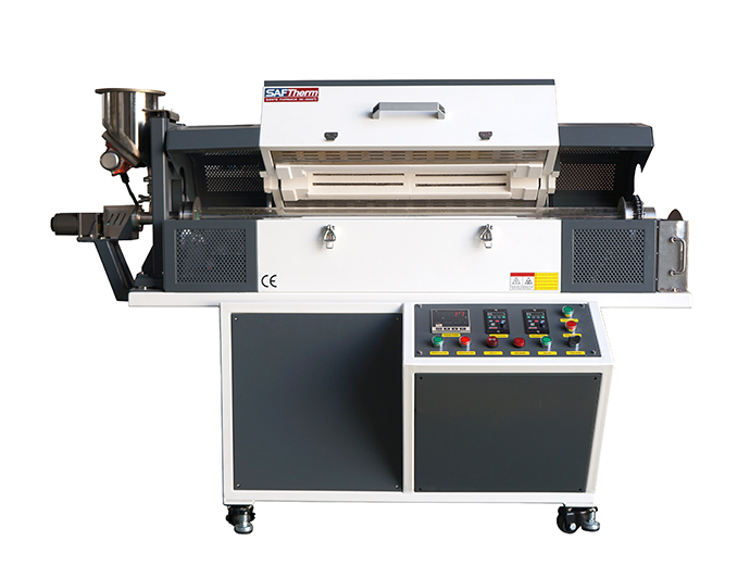 自動進出料回轉(zhuǎn)管式爐